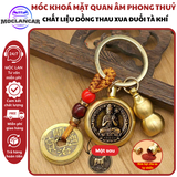 Móc Khóa 12 Con Giáp Phong Thủy Treo Chìa Khóa Bằng Đồng Xe Hơi, Xe Máy