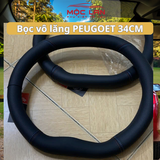 Bọc vô lăng D cut 2 đầu dành cho xe Peugoet size 34cm - BVL
