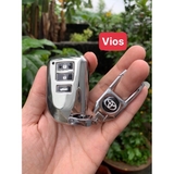 (TPU) Ốp khóa mạ nhựa dẻo silicon hãng xe TOYOTA