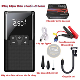 Bơm lốp ô tô xe hơi tự ngắt khi đầy SUITU có đèn chiếu cực sáng