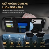 🚗 TÚI / VÍ KẸP GƯƠNG Ô TÔ ĐỰNG ĐỒ TIỆN ÍCH – GỌN GÀNG – TIỆN LỢI – DỄ LẤY ĐỒ