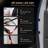 (cuộn 5 mét) CHỈ VIỀN NỘI THẤT Ô TÔ XE HƠI NHIỀU MÀU - nẹp trang trí ô tô