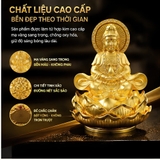 (6 mã) Tượng phật mạ vàng Quan Âm