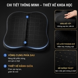 (KH) Đệm Lót Ghế Ô Tô Cao Su Non Nâng Chiều Cao, Cải Thiên Tầm Nhìn Chống Mỏi Hiệu Quả