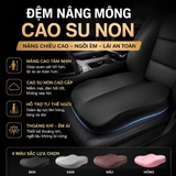 (KH) Đệm Lót Ghế Ô Tô Cao Su Non Nâng Chiều Cao, Cải Thiên Tầm Nhìn Chống Mỏi Hiệu Quả