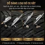 (KH) Dụng Cụ Nạy Đinh, Loại Bỏ Gạch Đá, Cát Lốp Xe Hơi, Bảo Vệ Lốp Xe Tiện Lợi