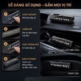 (KH) Bảng số Simple fast 2 in 1 dãy số lăn + búa phá kính đặt taplo dừng đỗ mix logo
