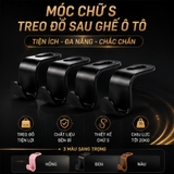 Móc Treo Đồ Sau Ghế chữ S trơn