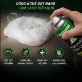 (KH) Xịt bọt đa năng vệ sinh ghế da nội thất màu xanh Dyramid