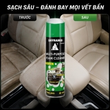 (KH) Xịt bọt đa năng vệ sinh ghế da nội thất màu xanh Dyramid