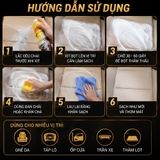 (KH) Xịt bọt vàng Vệ sinh Ghế Da nội thất Camel 650ml hương Chanh