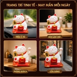 (KH) Chú mèo thần tài vẫy tay bằng năng lượng mặt trời