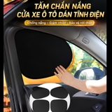 (KH) Tấm che nắng trong kính lái ô tô gấp gọn thông minh - phủ bạc titan chống nóng