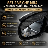gương cầu lồi ô tô SEAMETAL Gương Chiếu Hậu Tròn Nhỏ Tự Động Đảo Ngược Điểm Mù 360 Độ Đa Năng