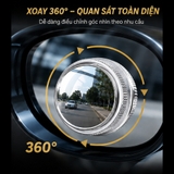 Bộ 2 gương có viền xoay 360