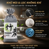 Túi than hoạt tính khử mùi trên ô tô