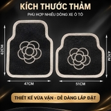 Thảm Lót Sàn Ô Tô - Thảm Rối Loại Dày Đế Gai Chống Trơn Trượt - TLS