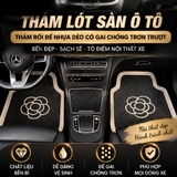 Thảm Lót Sàn Ô Tô - Thảm Rối Loại Dày Đế Gai Chống Trơn Trượt - TLS