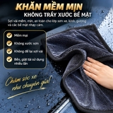 (KH) Khăn Lau Đa Năng Cao Cấp Superfine Fiber 600gms | Siêu Thấm – Không Xước