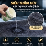 (KH) Khăn Lau Đa Năng Cao Cấp Superfine Fiber 600gms | Siêu Thấm – Không Xước