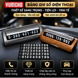 (KH) Bảng ghi số đt Yumcho  để taplo