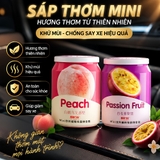 [5 Mùi Hương] Lon Sáp Thơm MiNi Triết Xuất Từ Hoa Quả Thiên Nhiên Cô Đặc Khử Mùi Chống Say xe Mang Lại Hương Thơm Dễ Chịu