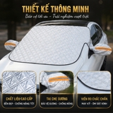 (KH) Bạt kính lái hút nam châm có tai che gương fom mới 2026