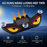 Đèn LED hình chạy bằng năng lượng mặt trời Cảm biến thông minh sạc USB