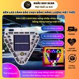 (KH) Đèn LED Cảnh Báo Nguy Hiểm Đa Năng Hình Tam Giác Kiêm Pin Sạc Dự Phòng Cho Ô Tô
