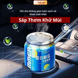 Cốc sáp thơm ô tô dạng lon COCA LAN nhiều mùi