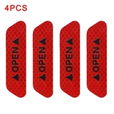 Bộ decal 4 miếng open dán cánh cửa xe cảnh báo va chạm