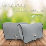 Sét tựa đầu + tựa lưng da cao su non Dream - Màu Xám