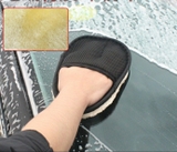 Găng tay rửa xe lông cừu lông siêu mịn rửa xe siêu sạch