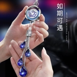 Khánh nước hoa logo vương miện treo xe ô tô