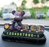 Bảng sdt gấu BearBrick màu