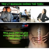Gối đệm lưng điện massage trên xe ô tô , xe hơi