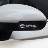 Tem nhôm Decal logo Dán Trang Trí Nội Thất Ô Tô,tay nắm cửa,gương,dán các vị trí trong,Theo Các Hãng Xe