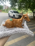 ( loại đôi ) Thú bông than hoạt tính trên ô tô 20x28cm
