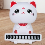Chú mèo may mắn Lucky Cat gật gù đáng yêu