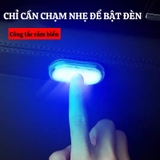 Đèn led cảm ứng mini không dây sạc usb