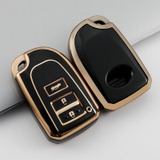 (TPU) Ốp khóa mạ nhựa dẻo silicon hãng xe TOYOTA