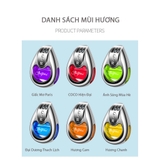 Nước hoa catpai siêu thơm gắn cửa gió có thể mix nhiều hình