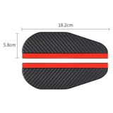 Bộ 2 miếng vè che mưa vân carbon đen