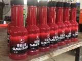 Nước rửa kính GLass OIL Film và Tẩy Ố Mốc Kính Lái Xe ô tô Làm Sạch Cặn Canxi màu đỏ - 150ml