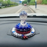 TƯỢNG PHẬT TỌA ĐÀI SEN ĐÍNH ĐÁ