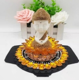 TƯỢNG PHẬT TỌA ĐÀI SEN ĐÍNH ĐÁ