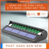 Bảng số đèn led có năng lượng mặt trời