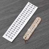 Thẻ đính đá ghi sdt tránh thất lạc