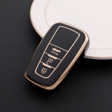 (TPU) Ốp khóa mạ nhựa dẻo silicon hãng xe TOYOTA