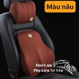 (Bán lẻ) Tựa đầu và tựa lưng ruột cao su non Sport fom mới 2023